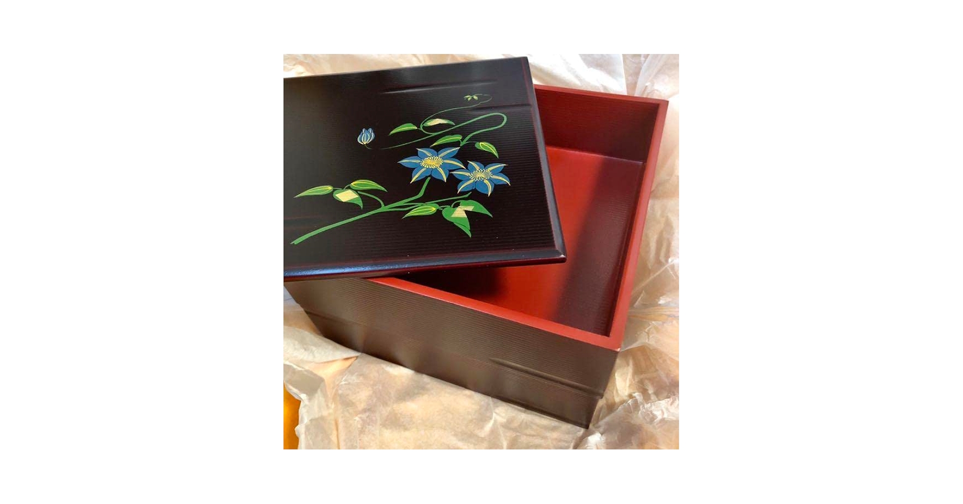 Amazon.co.jp: 伝統工芸品 秀衡塗 お弁当箱 重箱 : ホーム＆キッチン